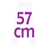 Accessoires pour poupée Así 57 cm - Collants blancs