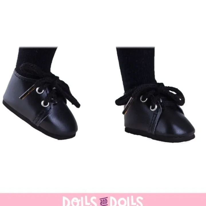 Accessoires pour poupée Paola Reina 32 cm - Las Amigas - Chaussures noires à lacets