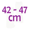Compléments pour poupée Así 42 à 47 - Chaussettes blanches