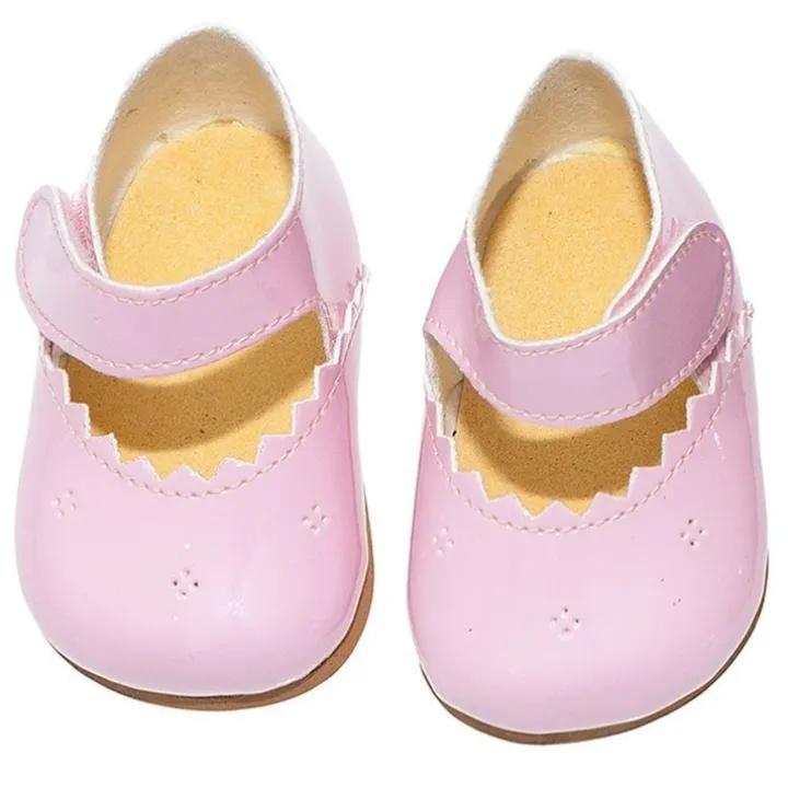 Compléments pour poupée Así 43 à 46 cm - Chaussures roses pour poupée María, Pablo, Leo et série limitée
