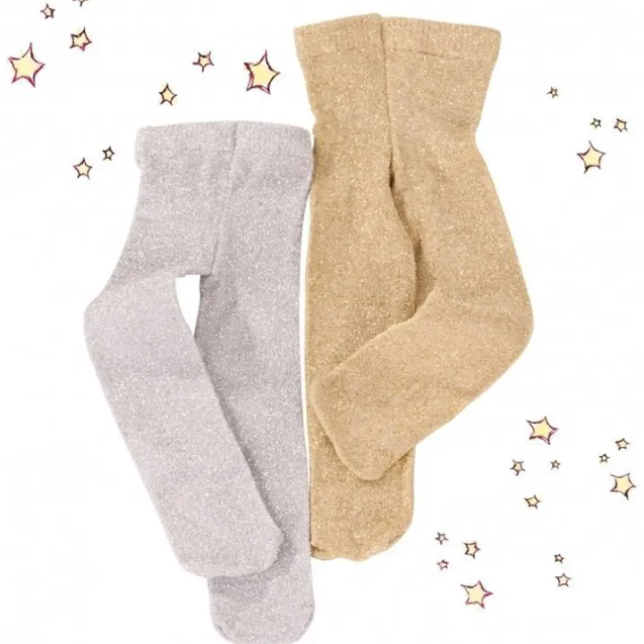 Compléments pour poupée Götz 36-50 cm - Ensemble de collants à paillettes Must Have