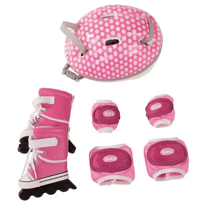Compléments pour poupée Götz 45-50 cm - Set de patins à roues alignées