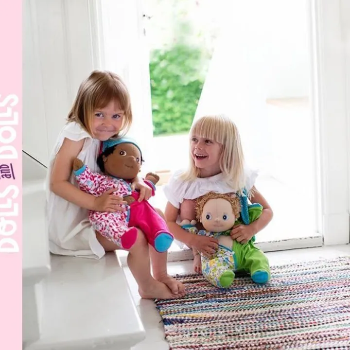Ensemble de poupée Rubens Barn 45 cm - Rubens Baby - Pyjama vert