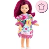 Ensemble pour poupée Paola Reina 21 cm - Las Miniamigas - Martina - Robe à fleurs colorées