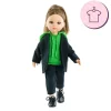 Ensemble pour poupée Paola Reina 32 cm - Las Amigas - Berta - Ensemble noir-vert