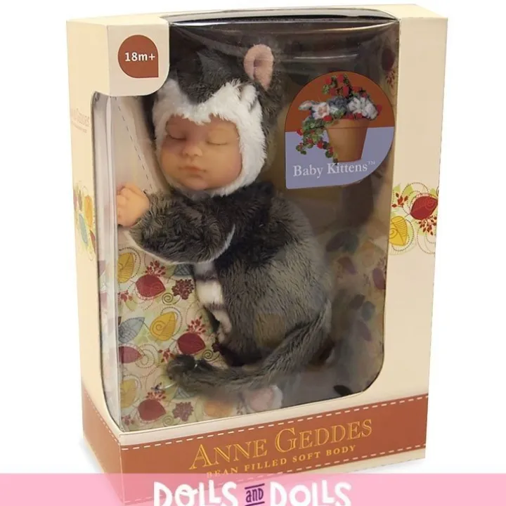 Poupée Anne Geddes 23 cm - Chat