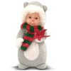 Poupée Anne Geddes 23 cm - Noël - Bébé ours polaire