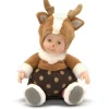 Poupée Anne Geddes 23 cm - Noël - Bébé renne