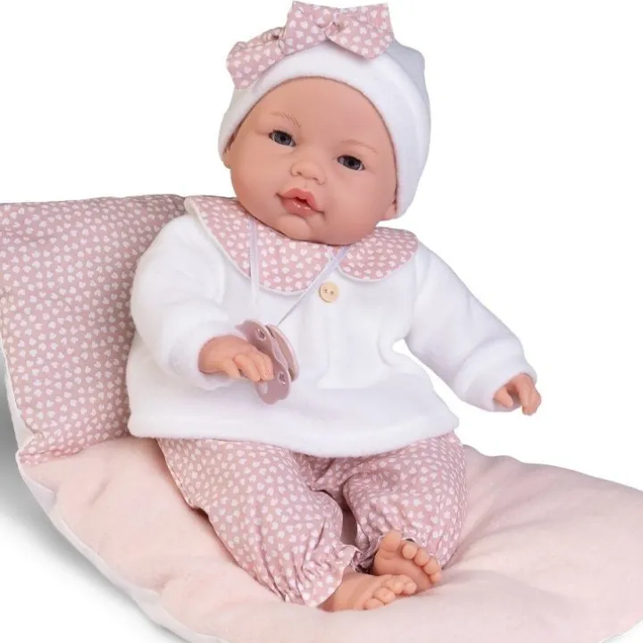 Poupée Antonio Juan 37 cm - Bimba lagrimitas dans son petit lit