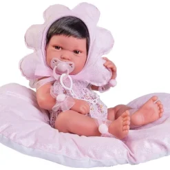 Poupée Antonio Juan 42 cm - Nouveau-né Pipa fleur