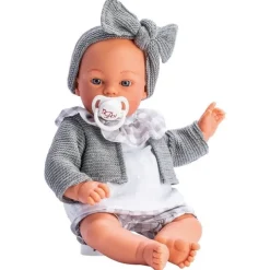 Poupée Así 36 cm - Koke avec ensemble pololo et veste grise