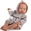 Poupée Así 43 cm - María avec chemise à volants fleuris et bloomer rose