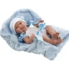 Poupée Así 43 cm - Pablo avec barboteuse et couverture datcha