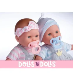 Poupée Berenguer Boutique 38 cm - Jumeaux avec pyjama et accessoires