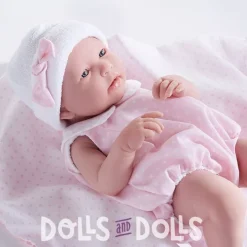 Poupée Berenguer Boutique 43 cm - 18109 La newborn (fille) avec tenue rose et couverture