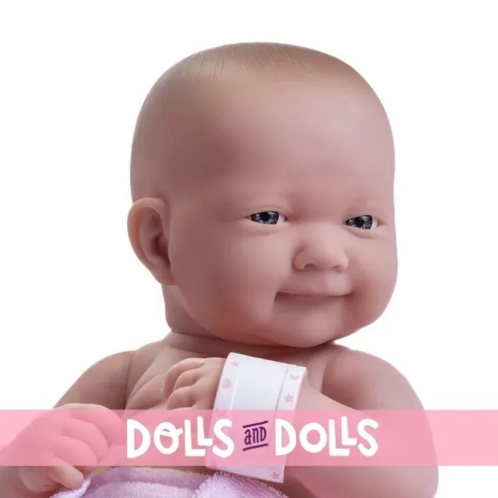 Poupée Design by Berenguer 36 cm - La Newborn - Soins tendres avec bouche fermée et ensemble de vêtements