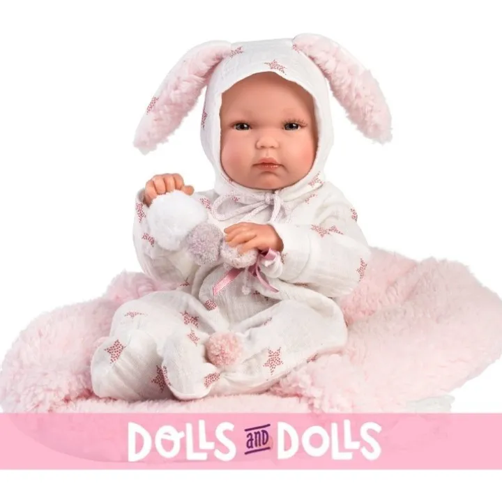 Poupée Llorens 35 cm - Bimba avec siège bébé
