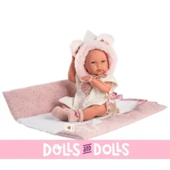 Poupée Llorens 35 cm - Salle de bain Bimba avec table à langer