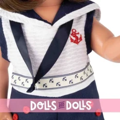 Poupée Mariquita Pérez 50 cm - Sailor avec caoutchouc gonflable