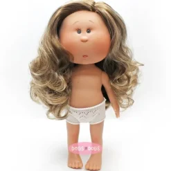 Poupée Nines d'Onil 30 cm - EXCLUSIF - Mia brune aux mèches - Sans vêtements