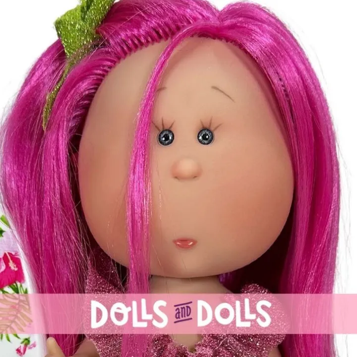 Poupée Nines d'Onil 30 cm - Mia Summer Fuchsia