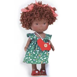 Poupée Nines d'Onil 30 cm - Pippa dans une robe printanière