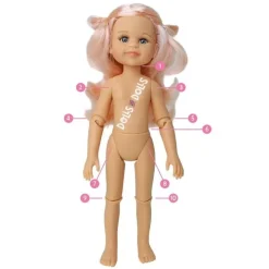 Poupée Paola Reina 32 cm - Las Amigas Articulée - Kiara en robe à fleurs