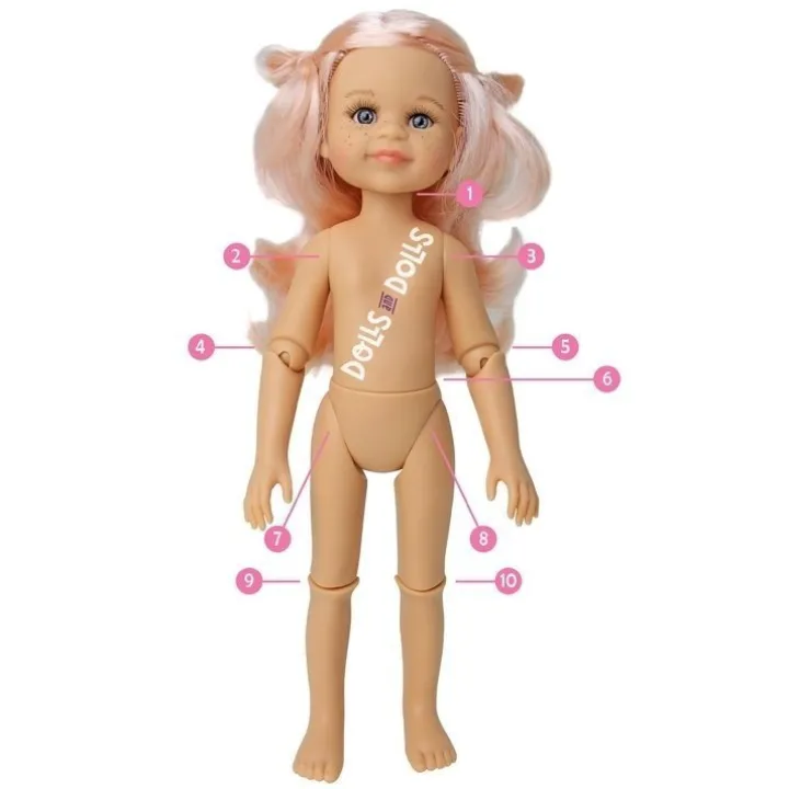 Poupée Paola Reina 32 cm - Las Amigas Articulée - Gema en robe jaune