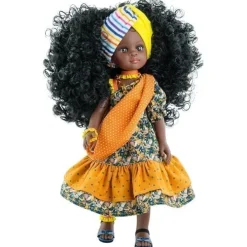 Poupée Paola Reina 32 cm - Las Amigas - Daniela africaine