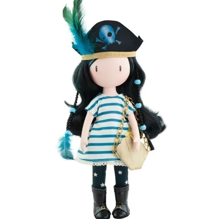 Poupée Paola Reina 32 cm - Poupée Gorjuss de Santoro - The Black Pearl