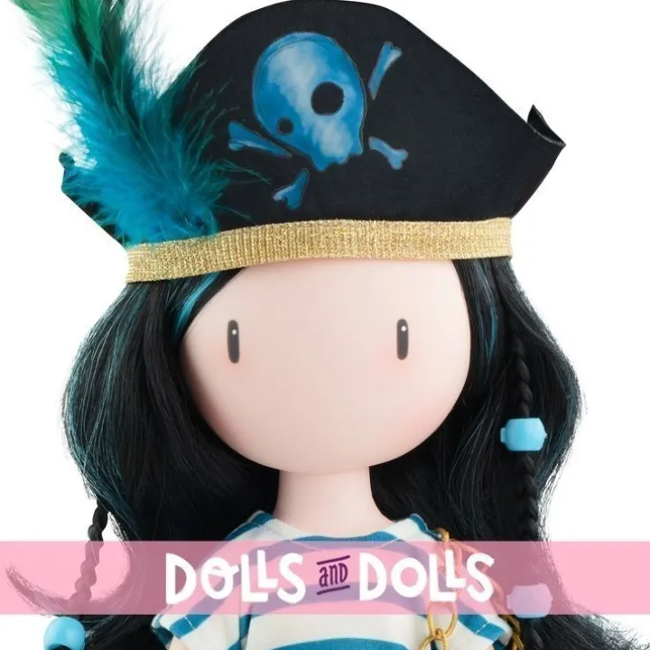 Poupée Paola Reina 32 cm - Poupée Gorjuss de Santoro - The Black Pearl