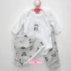 Tenue de poupée Antonio Juan 40-42 cm - Collection Sweet Reborn - Ensemble d'ours avec chapeau