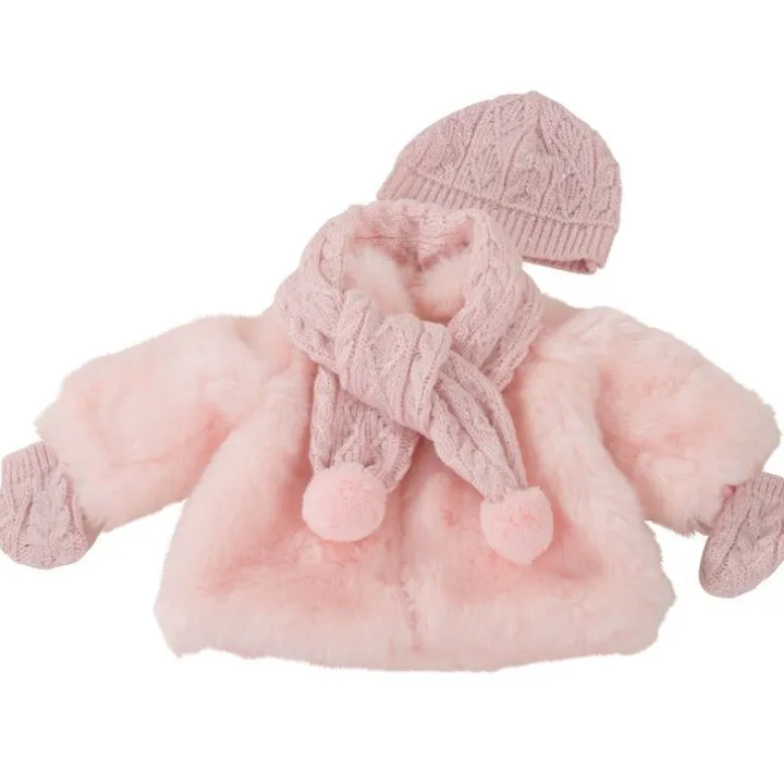Tenue de poupée Götz 45-50 cm - Ensemble à fourrure d'hiver