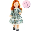 Tenue de poupée Paola Reina 60 cm - Las Reinas - Sandra - Robe bleue à fleurs