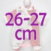 Tenue pour poupée Antonio Juan 26-27 cm - Pyjama éléphant
