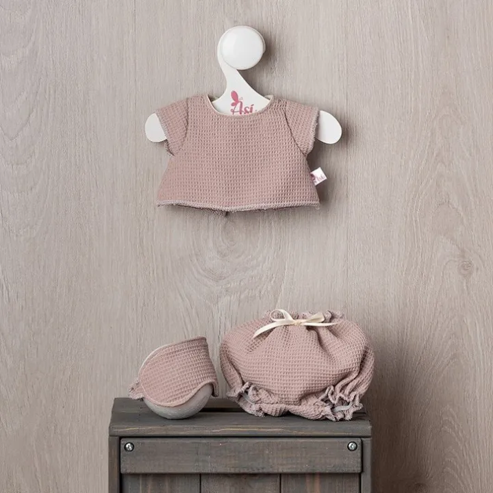 Tenue pour poupée Así 36 cm - Pyjama et masque de la collection Nude pour poupée Alex