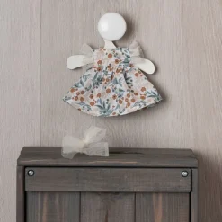 Tenue pour poupée Así 20 cm - Robe en branches bleues avec tulle beige pour poupée Bomboncín