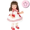Tenue pour poupée Mariquita Pérez 50 cm - Robe beige avec empiècement brodé