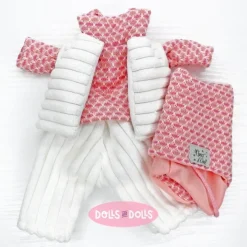 Vêtements pour poupées Nines d'Onil 30 cm - Mia - Ensemble avec gilet et bonnet